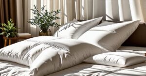 idealna poduszka do spania. poduszki do spania puchowe piankowe syntetyczne. jaka poduszke wybrac