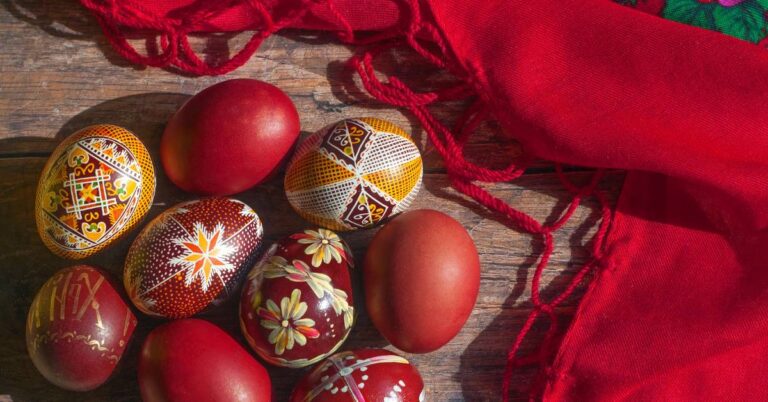 domowe dekoracje wielkanocne pisanki