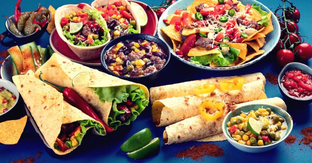 kuchnia meksykańska różnorodność kolorów