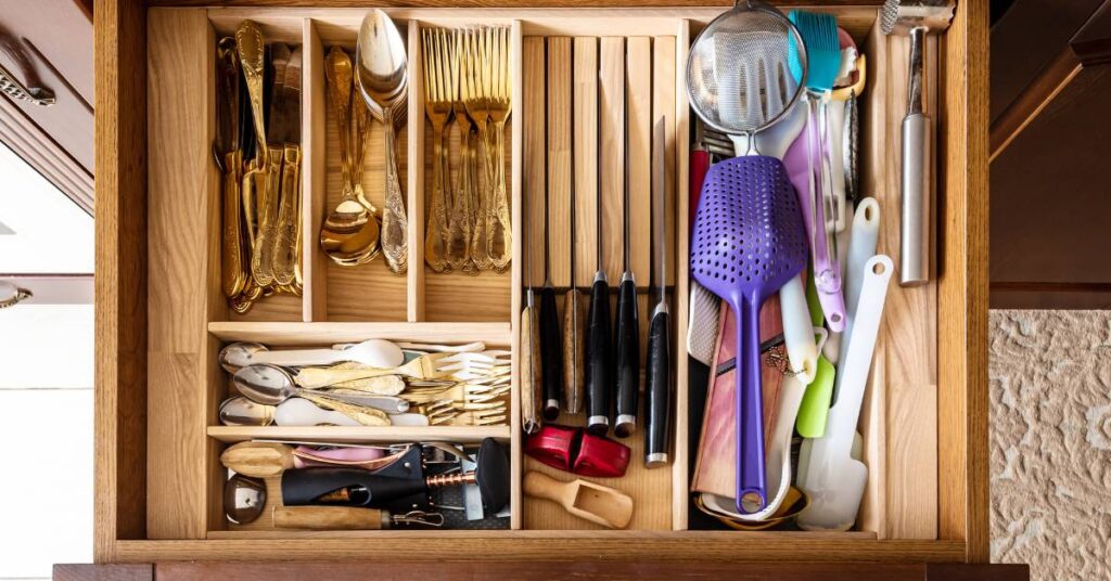 najciekawsze akcesoria do kuchni szuflada kuchenna