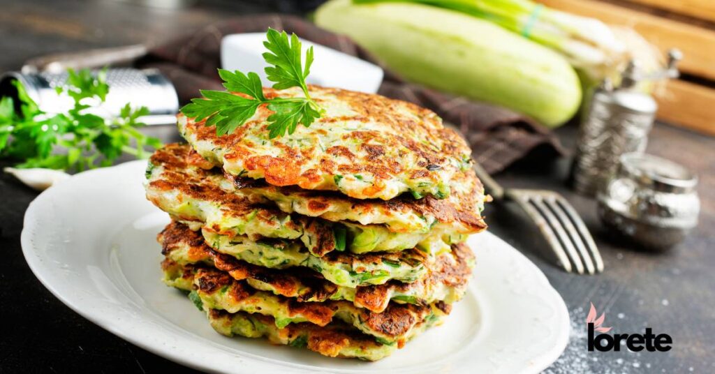 placuszki z cukinii z pietruszką