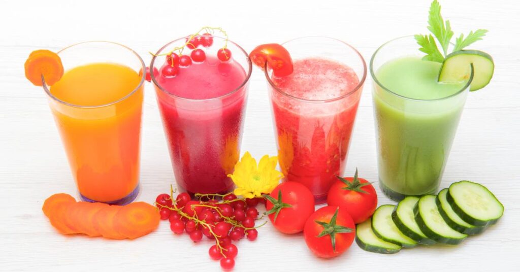 koktajle owocowo warzywne proste przepisy i korzyści z ich picia szklanki