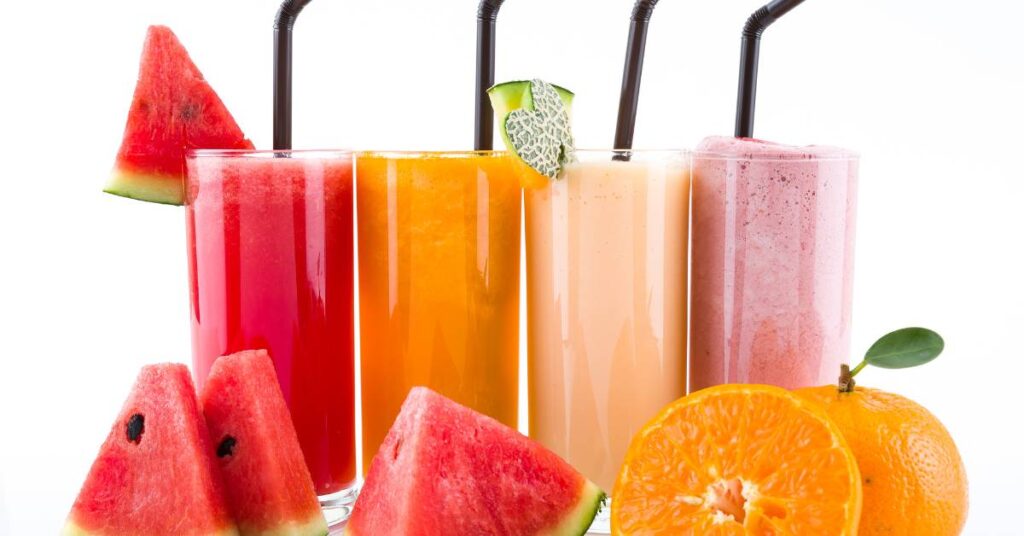 zdrowe słodycze przykłady zamienników klasycznych słodyczy koktajle owocowe